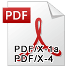入稿データ印刷用PDF（PDF/X）