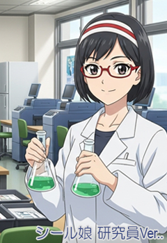 シール娘：ラベルラボ研究員Ver.